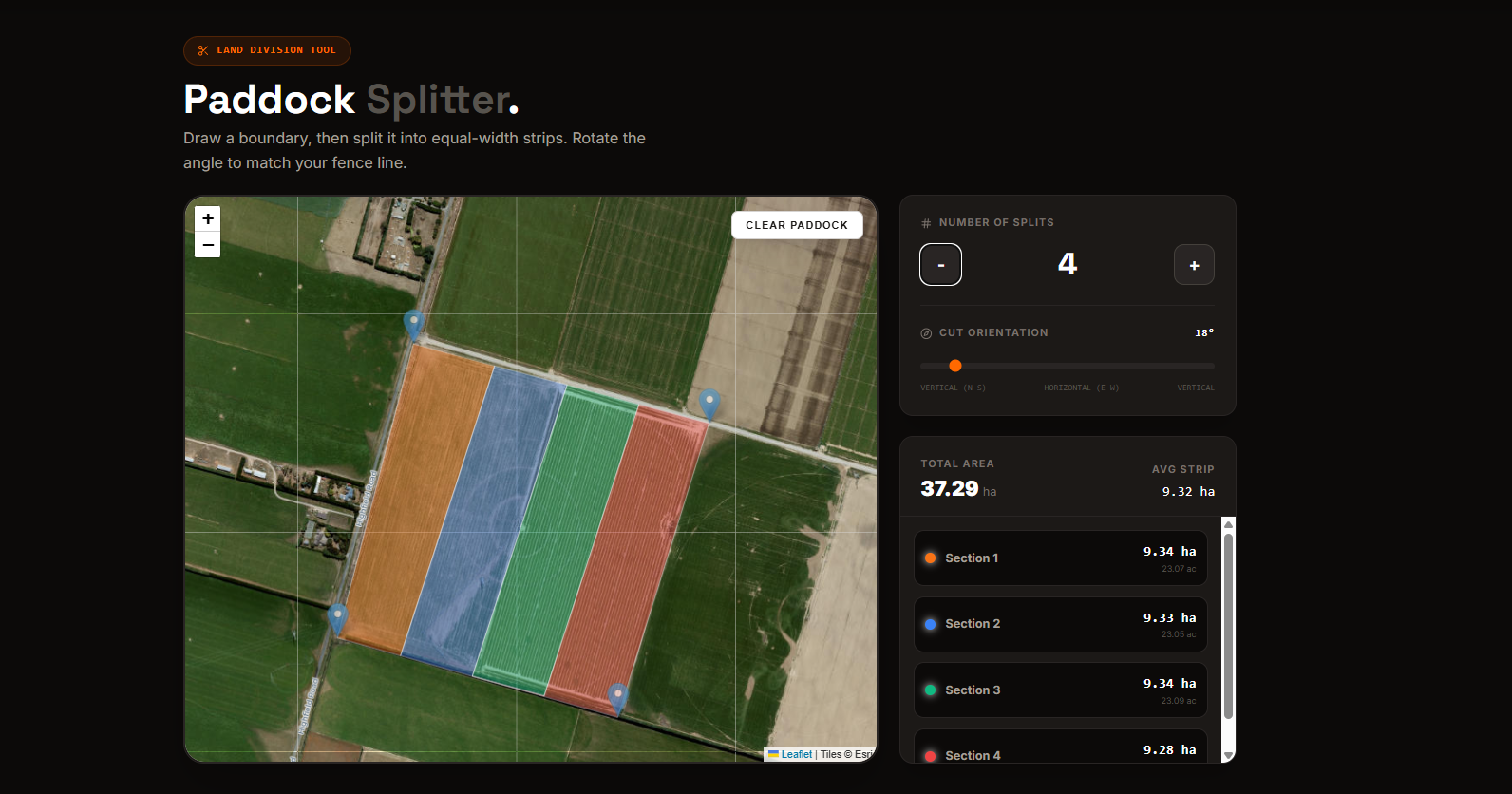 The Paddock Splitter