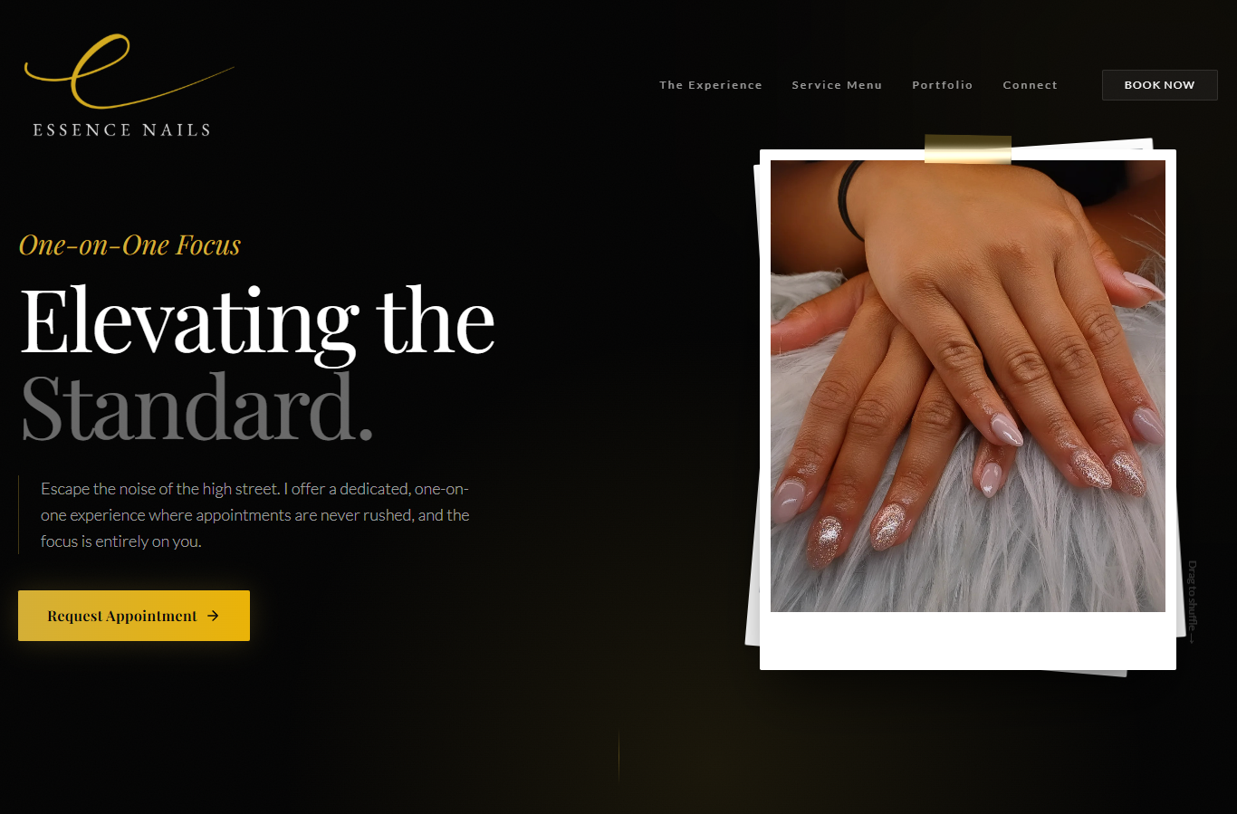 Nail Technician Website